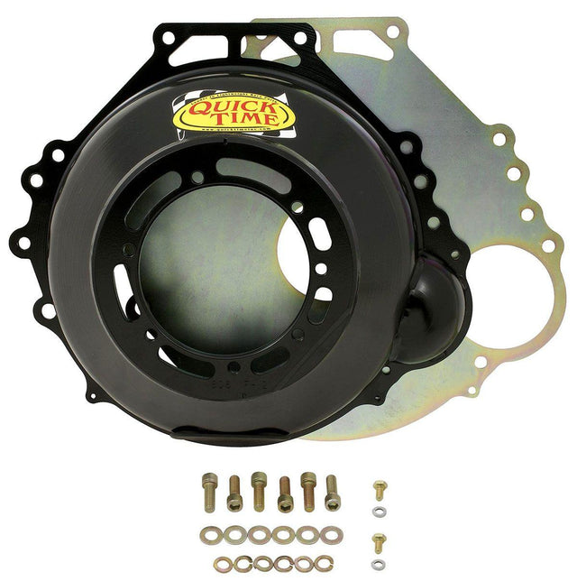 Quick Time Bellhousing, 157/164 Tooth Flywheel, 5.836 in. Height, Automatic Transmission, Steel, Black, For Ford 5.0/5.8L, Each (QTRM-6061) QTRM-6061