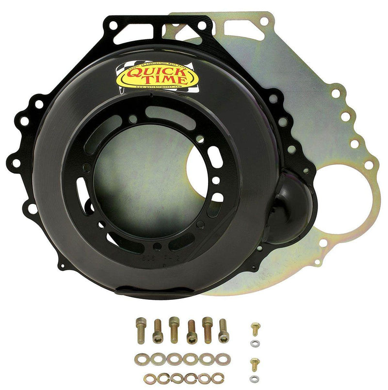Quick Time Bellhousing, 157/164 Tooth Flywheel, 5.836 in. Height, Automatic Transmission, Steel, Black, For Ford 5.0/5.8L, Each (QTRM-6061) QTRM-6061