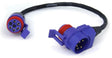 Racepak V-Net 18" (1.5ft.) Tee Cable (R280-CA-VM-T018) R280-CA-VM-T018