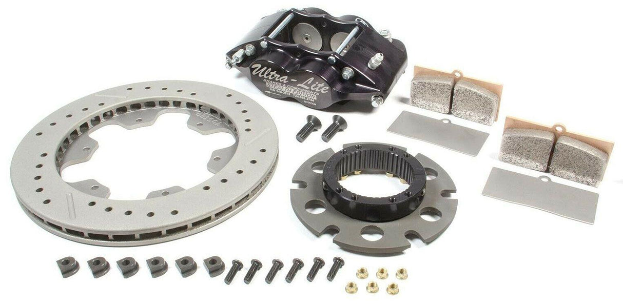 Ultra Lite Titainium Inboard Brake Kit - Black (RED-ULB4108113BK) RED-ULB4108113BK