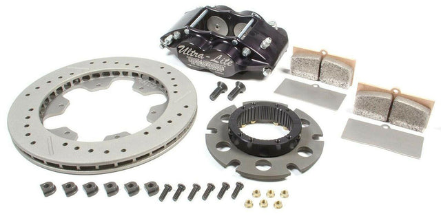 Ultra Lite Titainium Inboard Brake Kit - Black (RED-ULB4108113BK) RED-ULB4108113BK