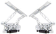 Ring Brothers Billet Bonnet Hinge Kit - Natural Finish (RING20679-1032NS) RING20679-1032NS