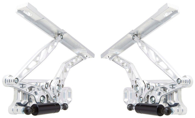 Ring Brothers Billet Bonnet Hinge Kit - Natural Finish (RING20679-1032NS) RING20679-1032NS