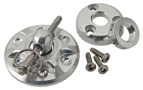 Ring Brothers Billet Bonnet Pin Kit - Natural Finish (RING50650-5511N) RING50650-5511N