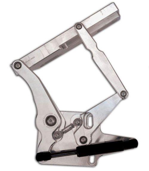 Ring Brothers Billet Bonnet Hinge Kit - Natural Finish (RING50678-1021NS) RING50678-1021NS