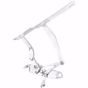 Ring Brothers Solid Frame Bonnet Hinge Kit suit Steel Hood, Natural Finish (RING85701-1101) RING85701-1101