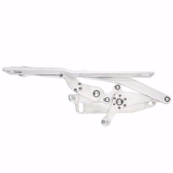 Ring Brothers Solid Frame Bonnet Hinge Kit suit Steel Hood, Natural Finish (RING85701-1101)