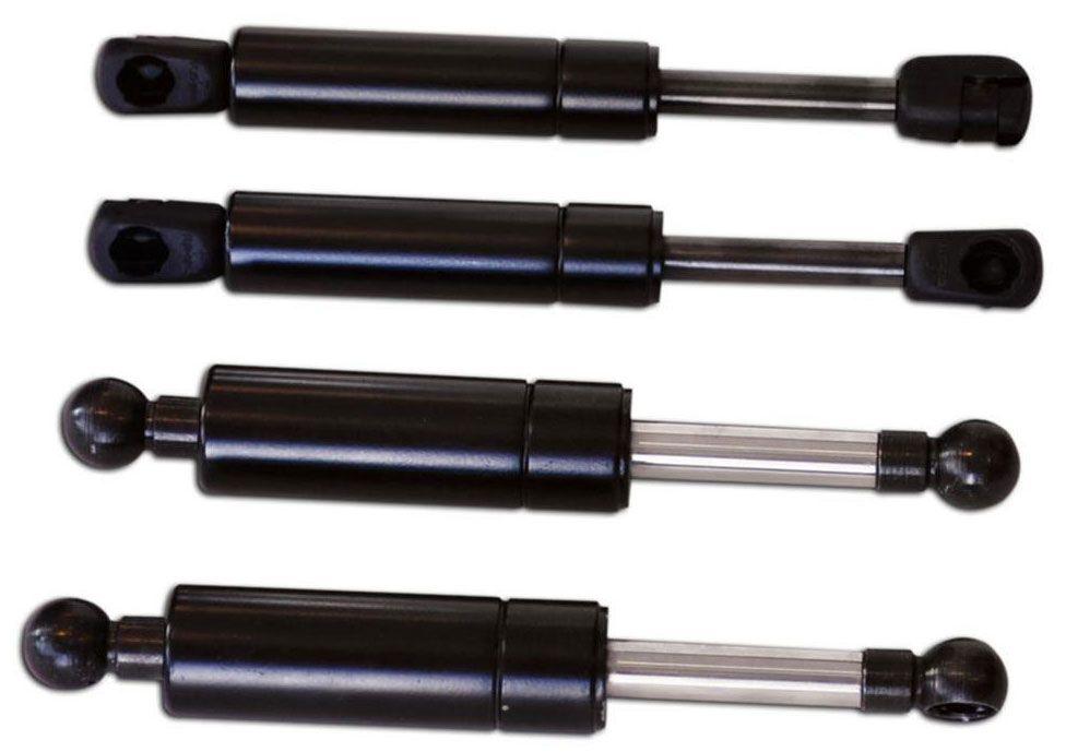 Ring Brothers Universal Replacement Gas Struts - Black Finish (RING99000-225) RING99000-225