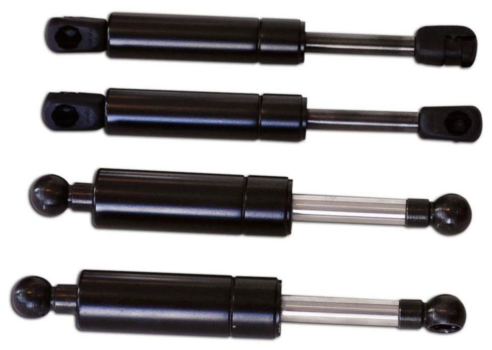 Ring Brothers Universal Replacement Gas Struts - Black Finish (RING99000-260)