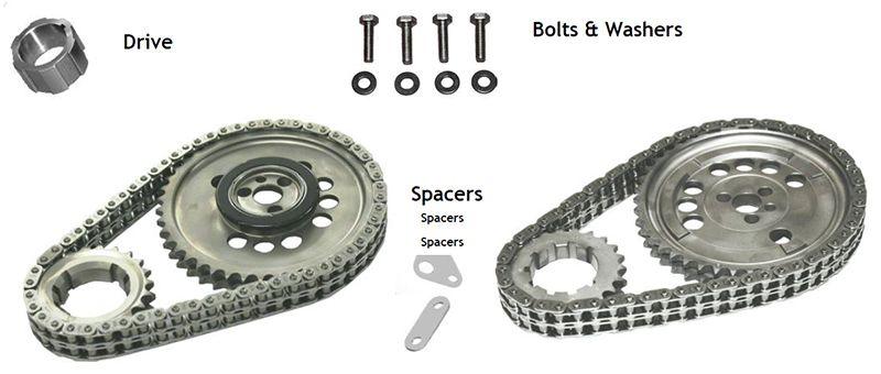 Rollmaster Timing Chain Set Nitrided With Torrington (ROCS10020)