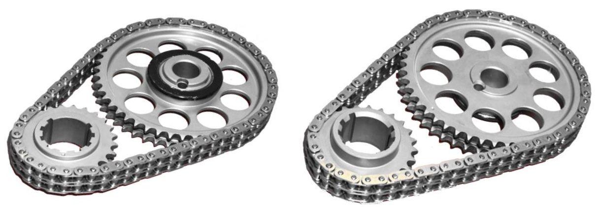 Rollmaster D/R Timing Chain Set Nitrided With Torrington Bearing (ROCS3130LB10)