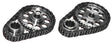 Rollmaster D/R Timing Chain Set (ROCS8010) ROCS8010