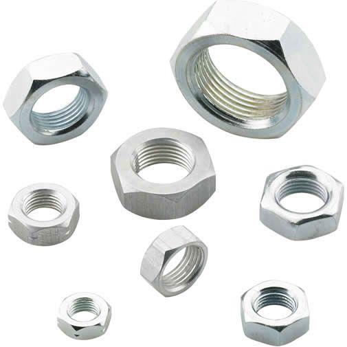 Rod End Supply Aluminium Jam Nut L/H Thread (ROD-AJNL06) ROD-AJNL06