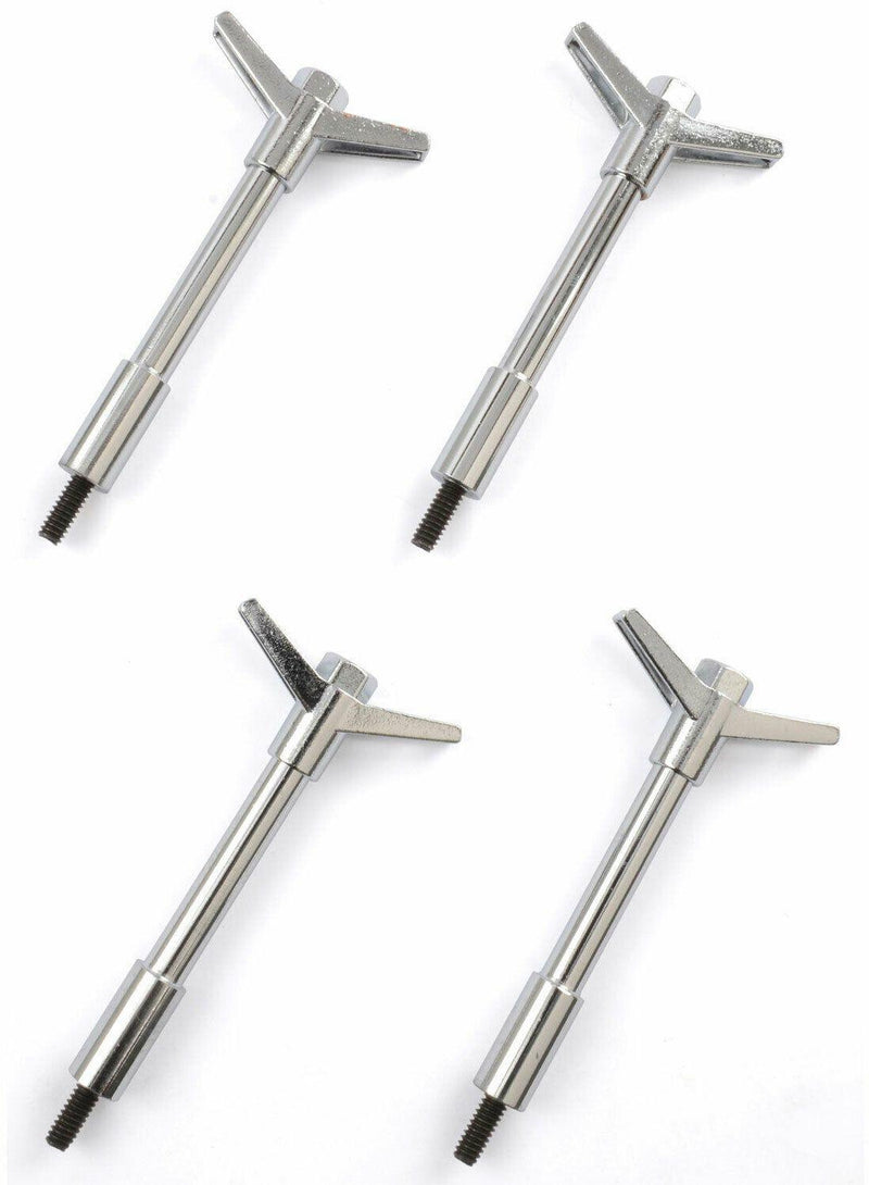 RPC Chrome Deluxe Style Valve Cover Wing Nut (RPCR1006) RPCR1006