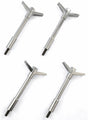 RPC Chrome Deluxe Style Valve Cover Wing Nut (RPCR1006) RPCR1006