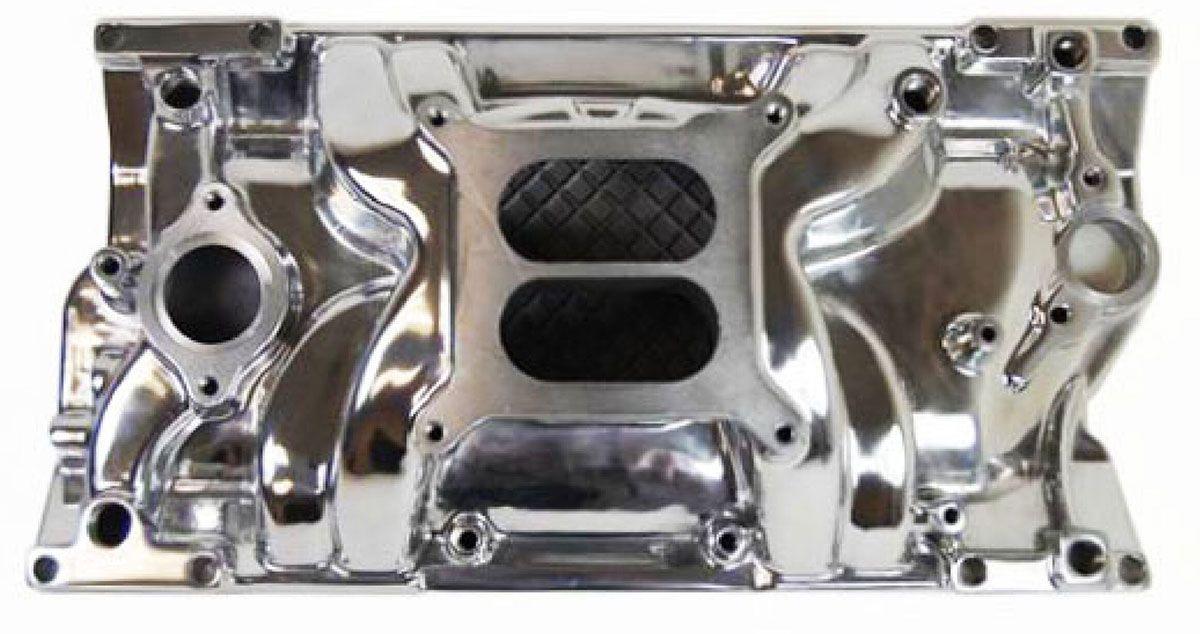 RPC VORTEC Aluminium Dual Plane Manifold suit S/B Chev 1996-on Polished Finish (RPCR1107POL)