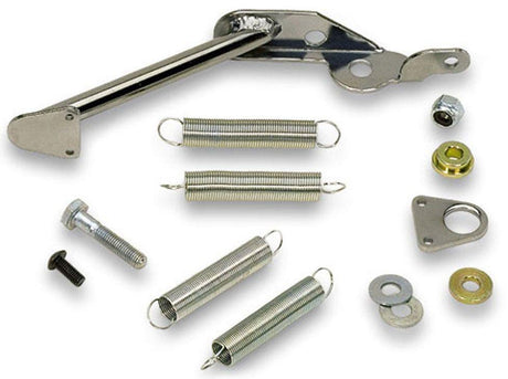 RPC Chrome Steel Carburettor Mount Throttle Return Kit (RPCR2083) RPCR2083