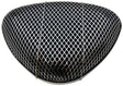 RPC Super Flow "Open Screen" Air Cleaner Chrome Steel with Washable Element (RPCR2196) RPCR2196