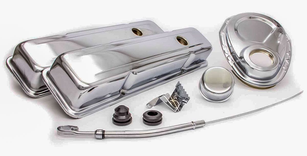 RPC Engine Dress Up Kit (Chrome) with Short Valve Covers (RPCR3023)