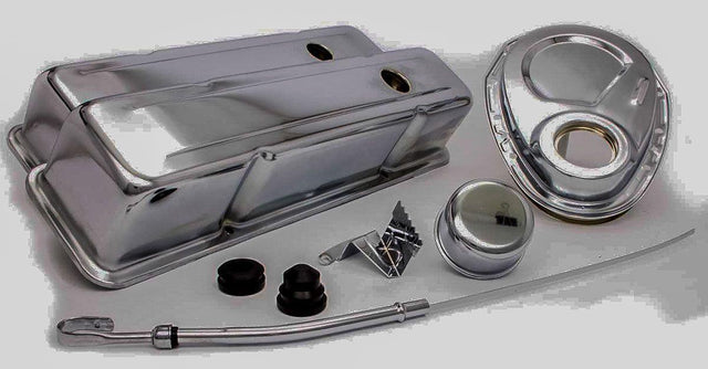RPC Engine Dress Up Kit (Chrome) with Tall Valve Covers (RPCR3024) RPCR3024