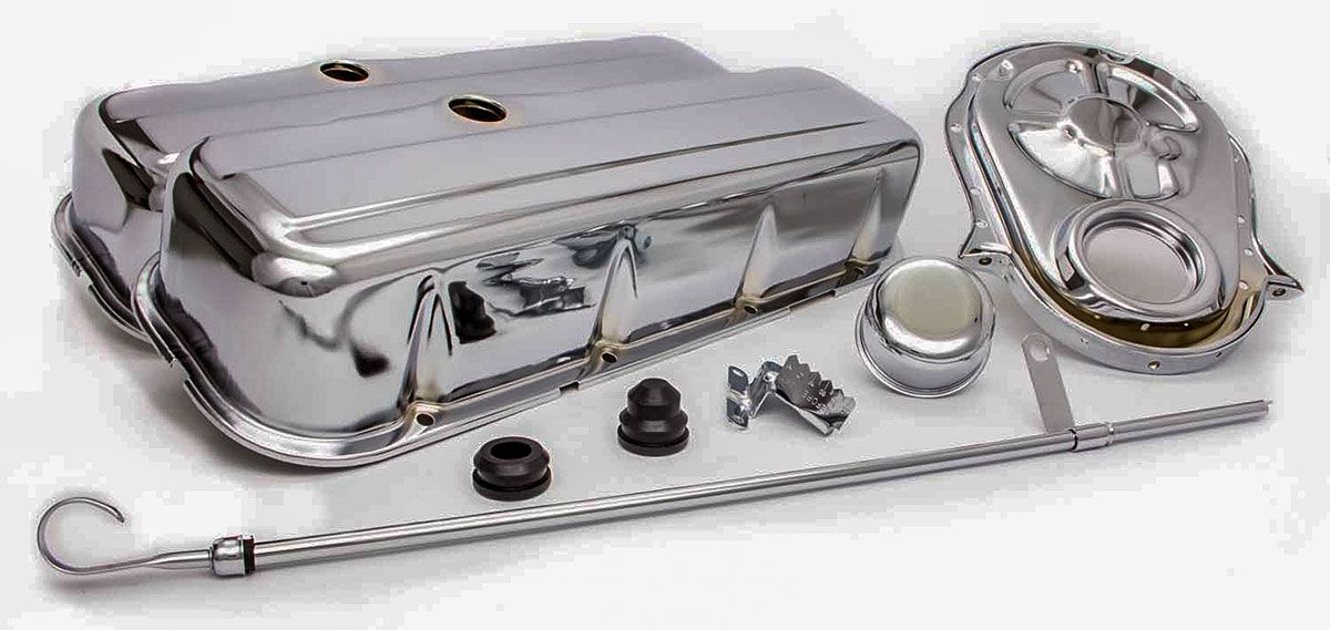 RPC Engine Dress Up Kit (Chrome) with Tall Valve Covers (RPCR3026)