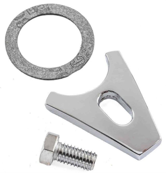 RPC Chrome Steel Distributor Clamps for Chev 1963-On V8 (Billet Aluminium) (RPCR4116) RPCR4116