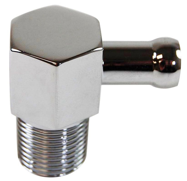 RPC Aluminium Chrome 90 Degree Fitting (RPCR4532)