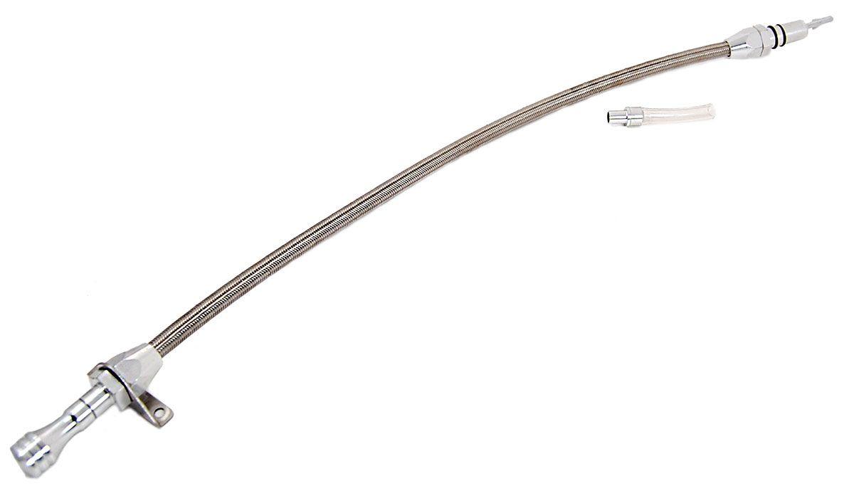 RPC Flexible Transmission Dipstick, Firewall Mount, 29" for GM Turbo 350-400 (RPCR5104)