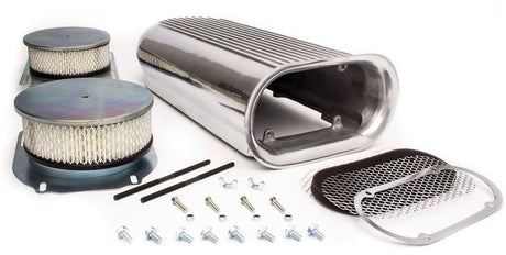 RPC Aluminium Hilborn Style Scoop with Fins (Polished) (RPCR5233) RPCR5233