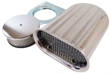 RPC 5 Finned Small Aluminium Scoop (Polished) (RPCR5246) RPCR5246