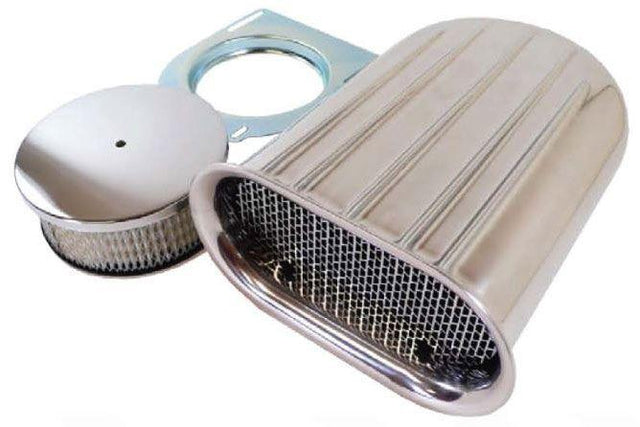 RPC 5 Finned Small Aluminium Scoop (Polished) (RPCR5246) RPCR5246