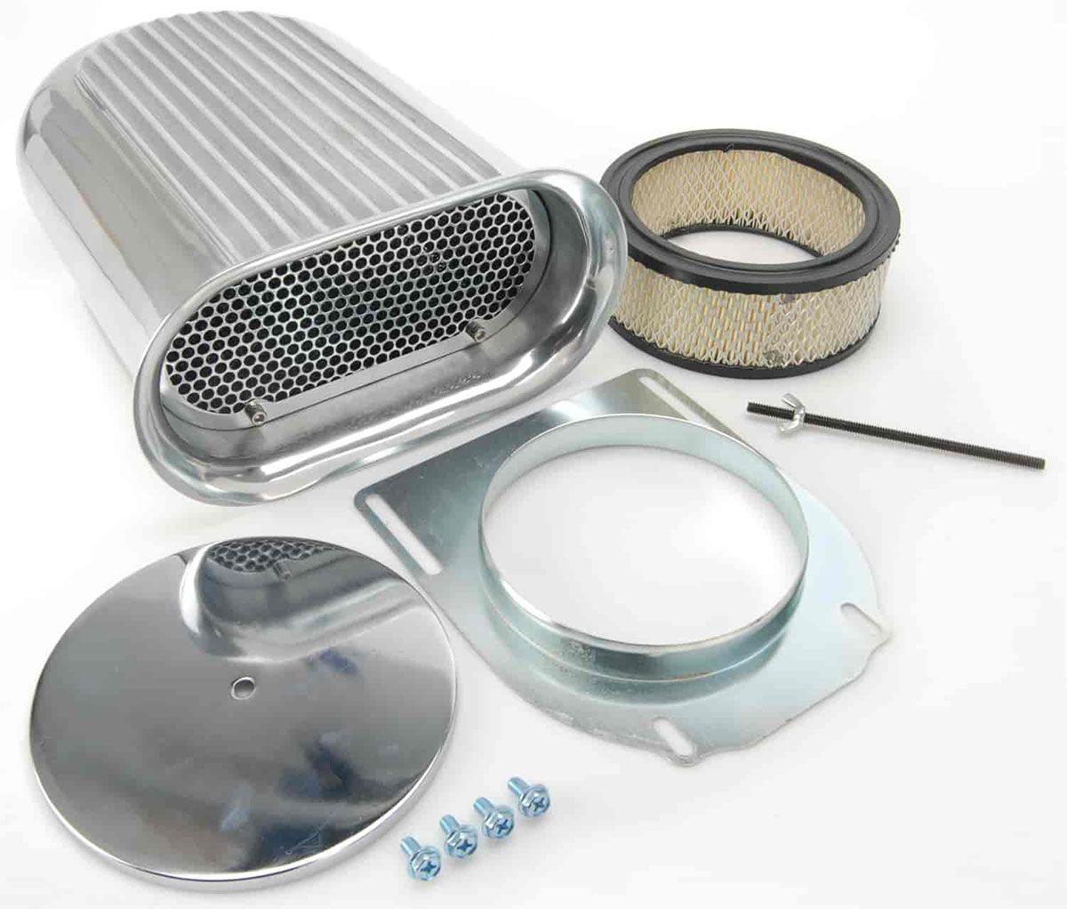 RPC Full Finned Small Aluminium Scoop (Polished) (RPCR5247) RPCR5247