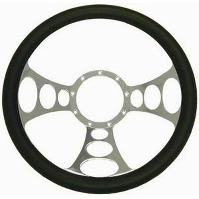 RPC 14" Orbitor Aluminium Steering Wheel (Chrome) (RPCR5615) RPCR5615
