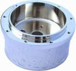RPC Chrome Aluminium Steering Wheel Adapter, Flame Style, 3-1/4" ID (RPCR5702) RPCR5702
