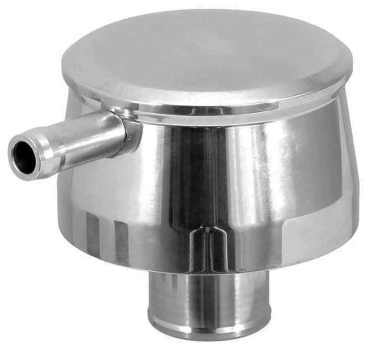 RPC Aluminium PCV Push-In Breather with 1" Neck, Chrome Finish, Plain Style (RPCR6000C)