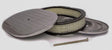 RPC Chrome Aluminium 12" Oval Air Cleaner with Paper Element, Ball Milled Style (RPCR6020C) RPCR6020C