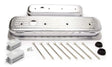 RPC Ball-Milled Aluminium Center Bolt Valve Covers Short Profile (Polished) (RPCR6037) RPCR6037