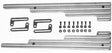 RPC Universal Aluminium Liner Wire Loom Set, Chrome Ball Milled Style (RPCR6038C) RPCR6038C