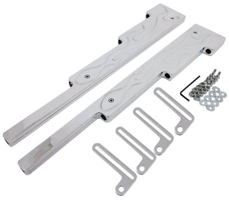 RPC Universal Aluminium Liner Wire Loom Set, Polished Flame Style (RPCR6038X) RPCR6038X