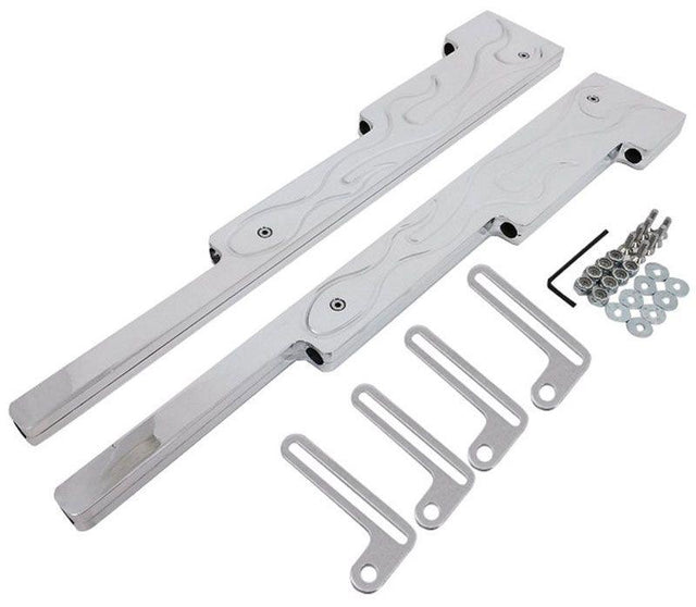 RPC Universal Aluminium Liner Wire Loom Set, Polished Flame Style (RPCR6038X) RPCR6038X