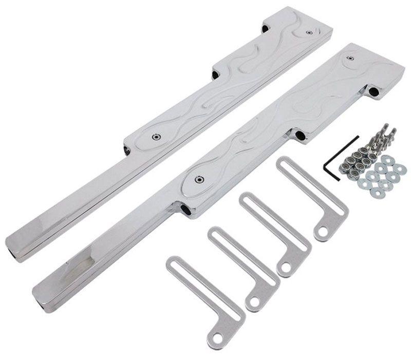 RPC Universal Aluminium Liner Wire Loom Set, Polished Flame Style (RPCR6038X) RPCR6038X