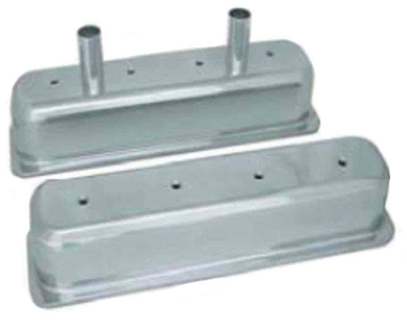 RPC Aluminium Circle Track Baffled Valve Covers - Raw (RPCR6150RAW) RPCR6150RAW
