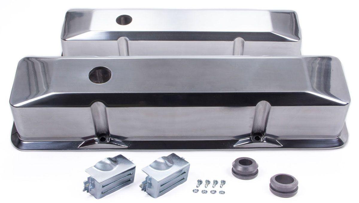 RPC Aluminium Recessed Valve Covers Tall Profile (Polished) (RPCR6152)