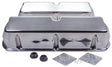 RPC Aluminium "Tall" Valve Covers (Baffled) without Breather Hole, Plain Polished Finish (RPCR6170) RPCR6170