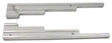RPC Chrome Aluminium Linear Wire Loom Set, Finned Style, 9.5mm Wire (RPCR6238) RPCR6238