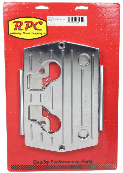 RPC Ball Milled Battery Tray - Polished (RPCR6323)