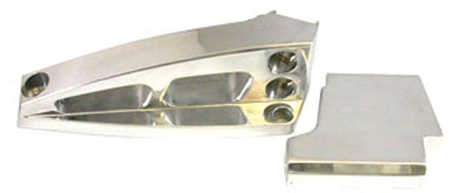 RPC Aluminium A/C Compressor Bracket, Polished (RPCR6423) RPCR6423