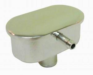 RPC Nostalgic Polished Billet Aluminium PVC Breather, Plain Style (RPCR6501) RPCR6501