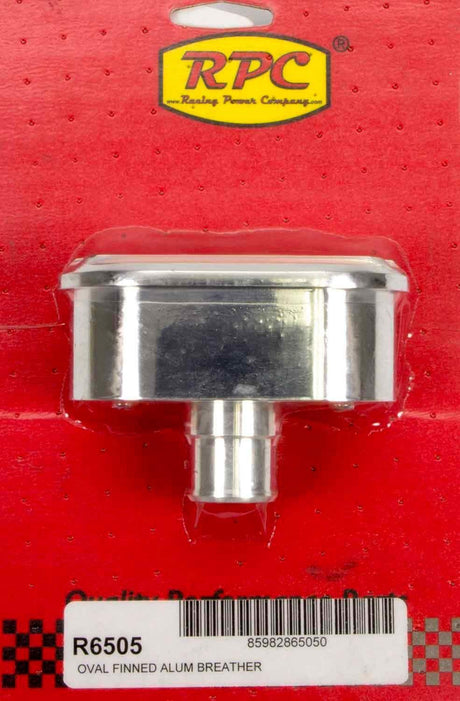 RPC Nostalgic Polished Billet Aluminium Breather, Finned Style (RPCR6505) RPCR6505