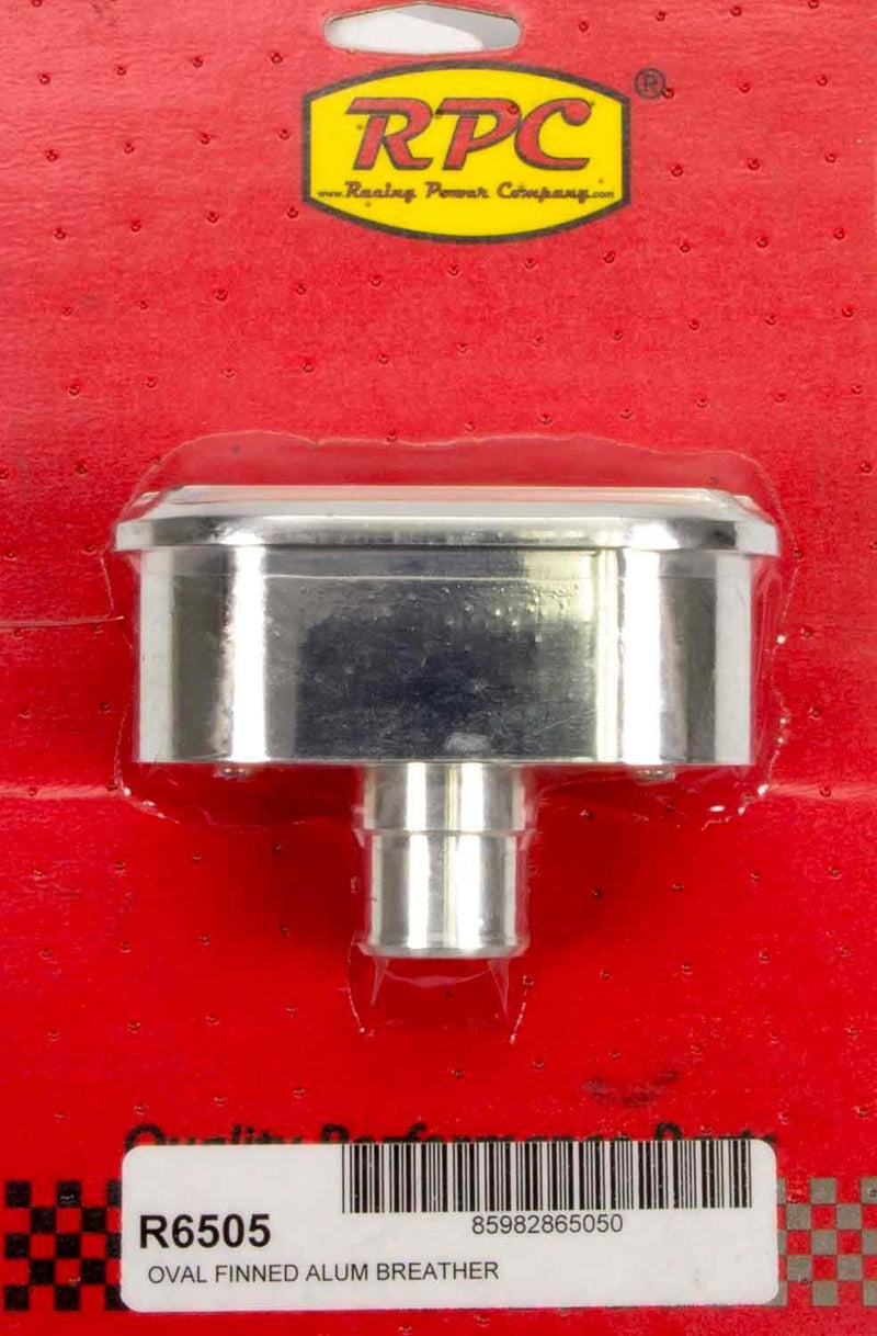 RPC Nostalgic Polished Billet Aluminium Breather, Finned Style (RPCR6505) RPCR6505
